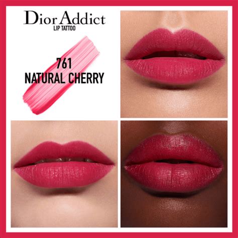 natural cherry dior lip tattoo